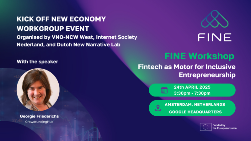 FINE Workshop "Fintech as Motor for Inclusive Entrepreneurship"
